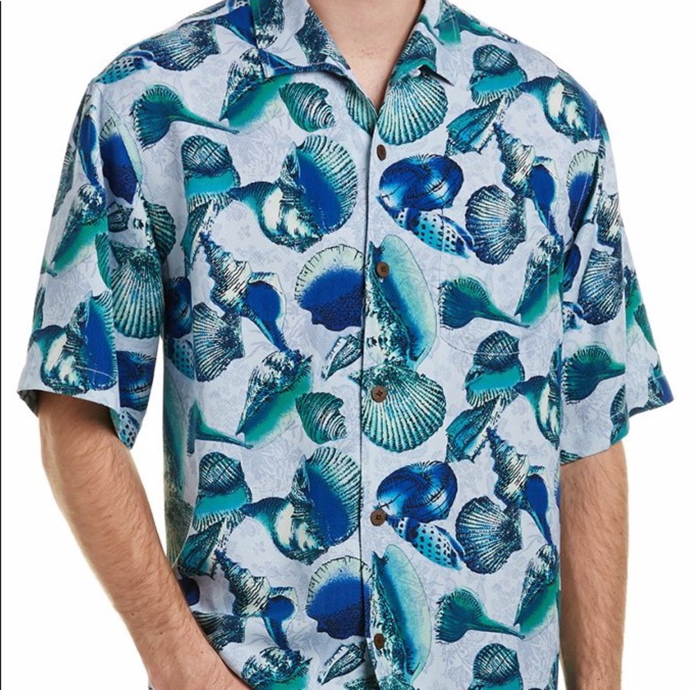 TOMMY BAHAMA SHORT SLEEVE BUTTON UP